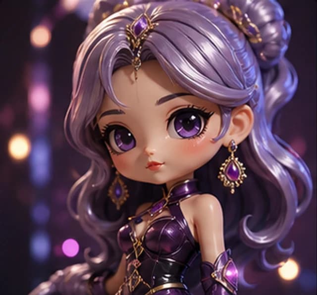 Muneca 3D glam
